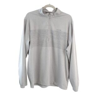 TRAVIS MATHEW Men's Large Iceland High golf pullover‎ jacket quarter zip 1MX190